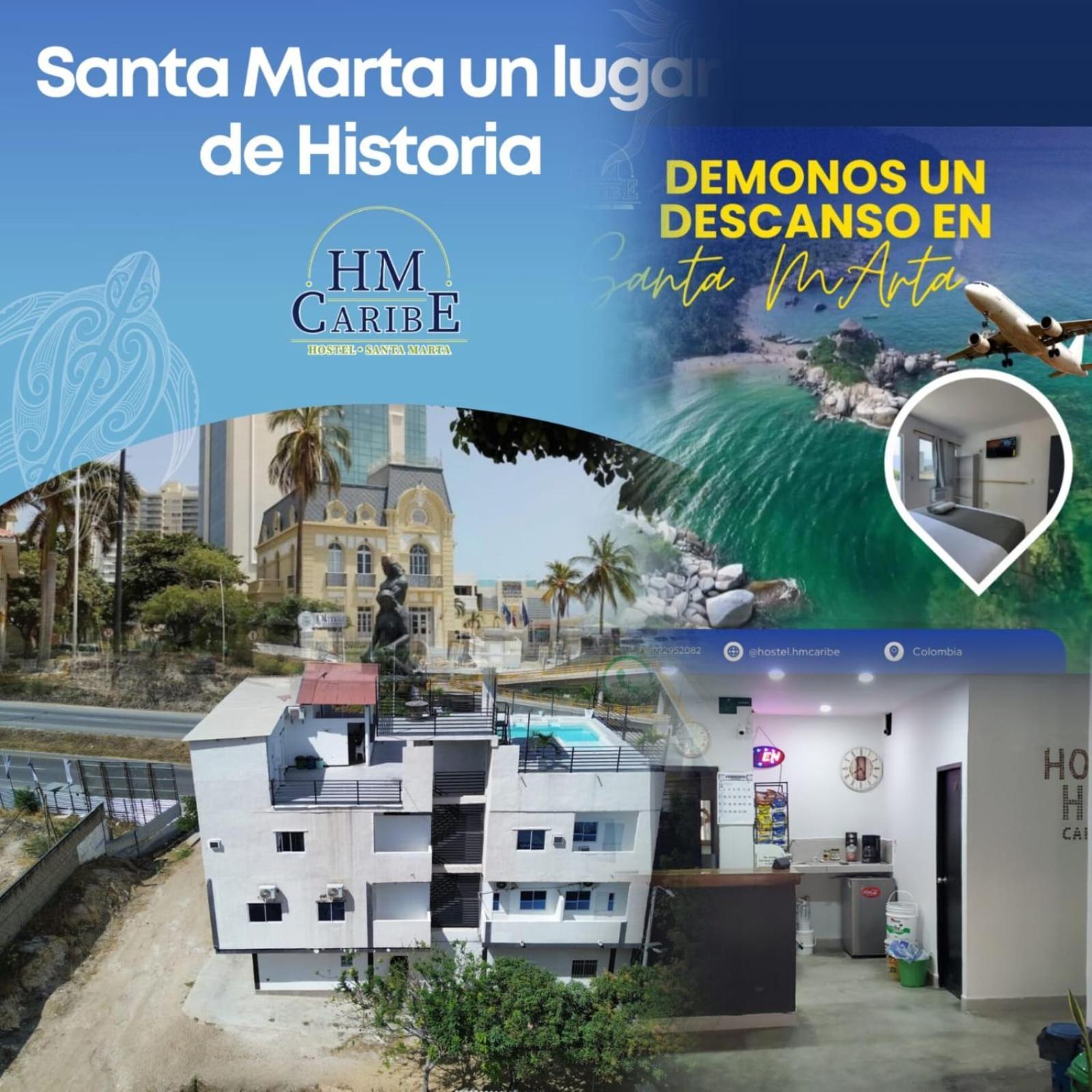 Hotel Hm Caribe 圣玛尔塔 外观 照片